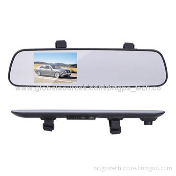Car Rearview Mirror with HD DVR